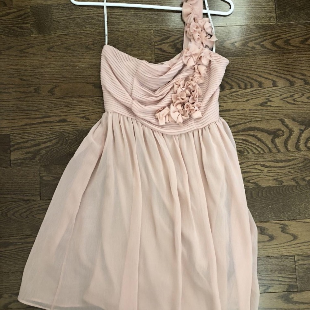 Chiffon forever 21 dress - 1 shoulder.